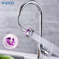 sq 360 rotation bathroom faucet aerator splash proof sprayer kitchen water saving tap pressurized faucet extender nozzle bubbler