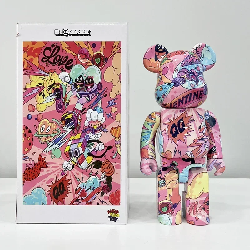 20th Anniversary 400% жестокий медведь кирпичное украшение для гостиной офисного стола