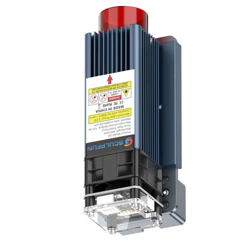 Модуль лазерного эффекта 90 Вт 20 мм гравировальная машина набор головок для резки