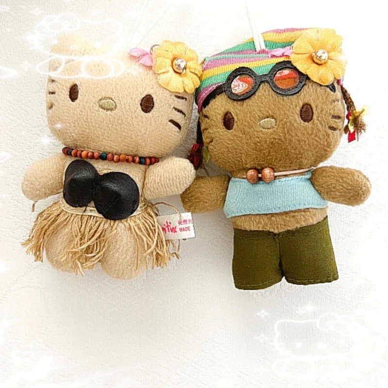 

Helloittyes Husband and Wife Dreadlocks Plush Pendant Cute Personality Anime Peripheral Model Toys
