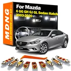 MDNG Canbus для Mazda 6 GG GH GJ GL седан люк 2003-2017 2018 2019 2020 светодиодный интерьер Купол Карта багажник светильник комплект автомобильные аксессуары