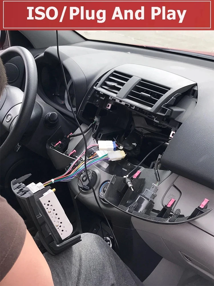 Автомагнитола для RAV4 Rav 4 06-11 Toyota мультимедийный плеер с радио Gps Wi-Fi 4G Android 10 0