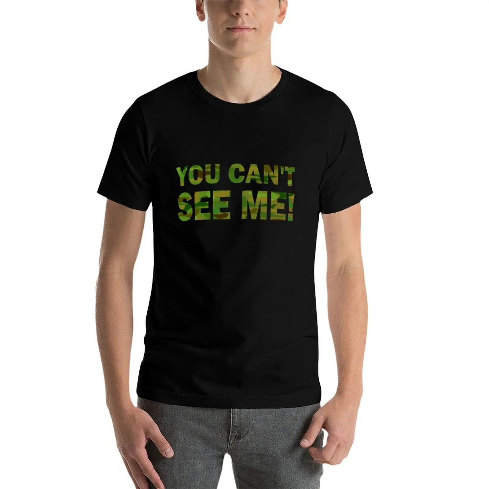Фото Футболка U Can't See Me Camo из мягкого легкого хлопка №3