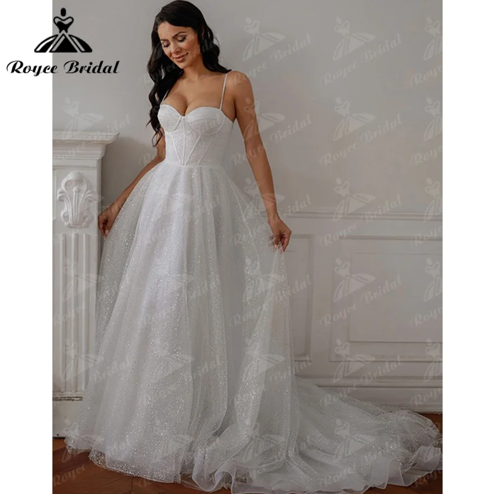 Великолепное свадебное платье без бретелек на тонких бретельках рукавов заказ