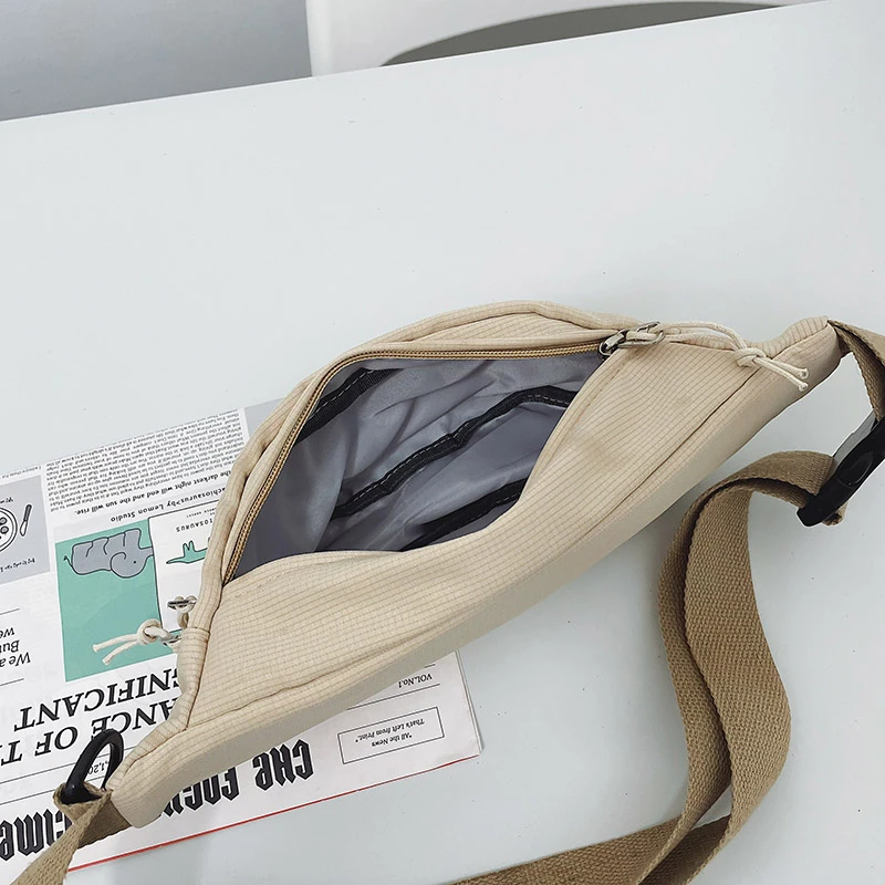 Поясная Сумка в уличном стиле нейлоновая Женская модная ранняя сумочка на ремне