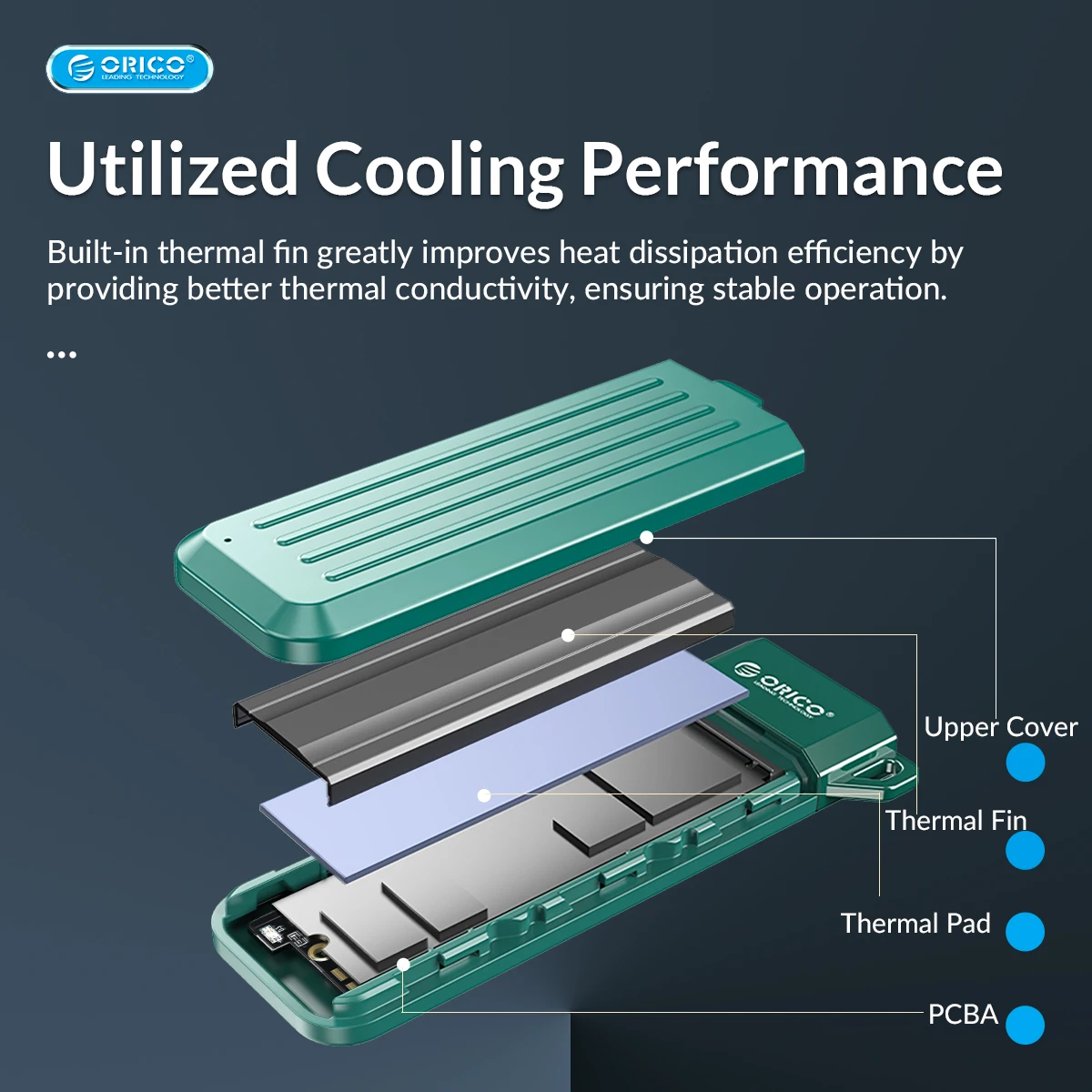 ORICO M2 SSD чехол NVMe USB Type C Gen2 10 Гбит/с PCIe корпус M.2 SATA NGFF 6 Твердотельный накопитель |