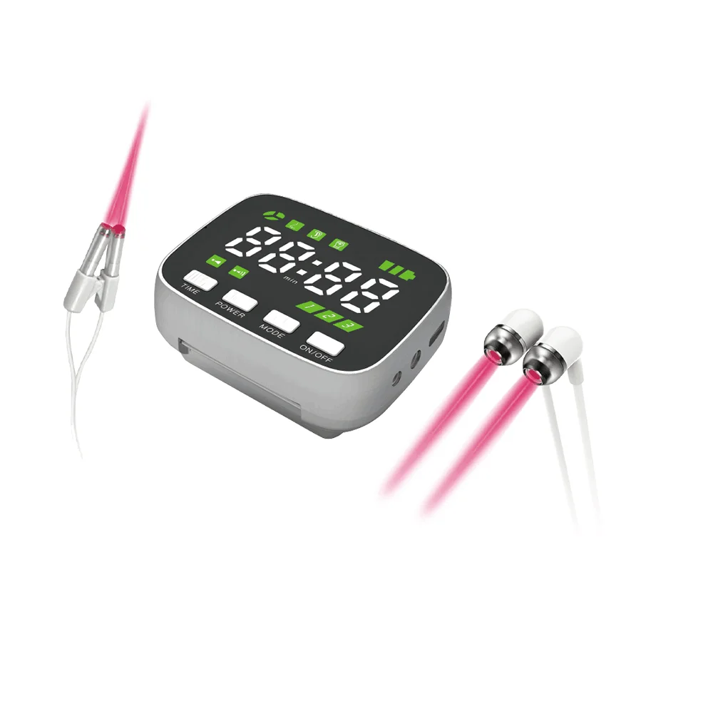 

Tinnitus Cold Laser Therapeutic Acupuncture Watch Laser Therapy Medical Device