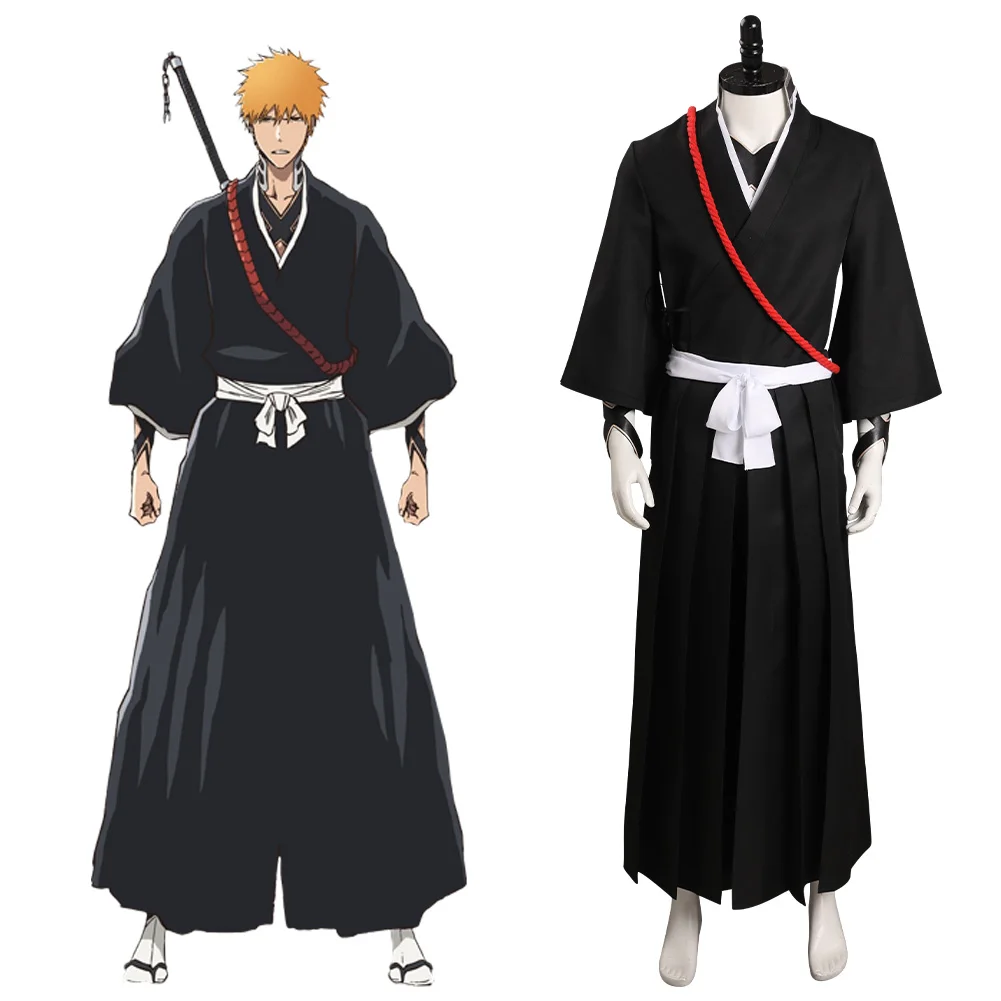 

Отбеливатель Kurosaki Ichigo костюмы для косплея, карнавальный костюм на Хэллоуин