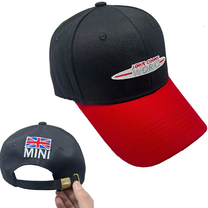 

Для мини-купера One S JCW R55 R56 R58 R59 R60 F56 F60 воздухопроницаемые повседневные бейсболки из чистого хлопка с вышивкой Солнцезащитная шляпа