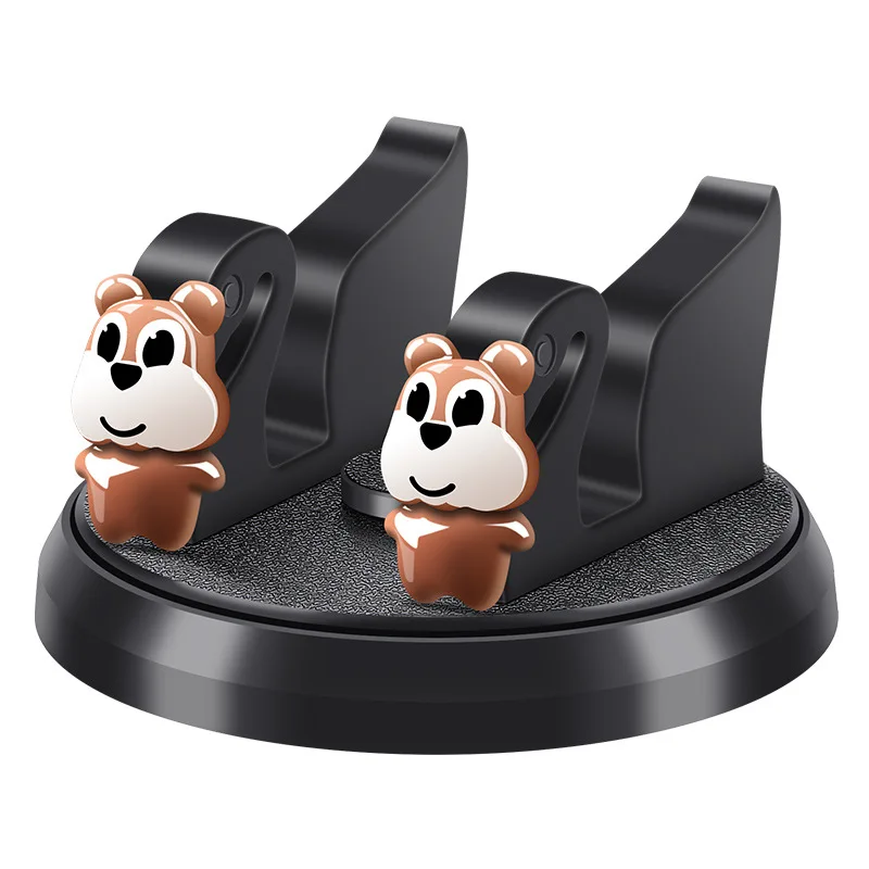 

New Style 360 Degrees Rotatable Round Base Easy Mount Goose Shape Car Phone Holder for iPhone, Samsung Phone, Universal Phone