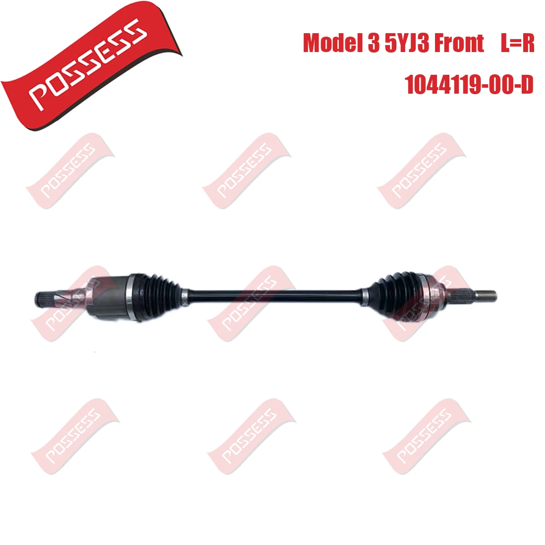 

Front Axle Left And Right Drive Shaft Assembly With Constant Velocity Universal Joint For Tesla Model 3 5YJ3 4WD AWD 2017-,L=R