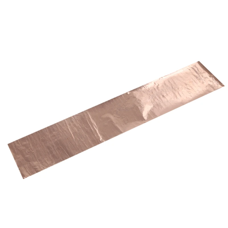 

Useful Copper Foil Tape Shielding Sheet 200 x 1000mm Double-sided Conductive Roll