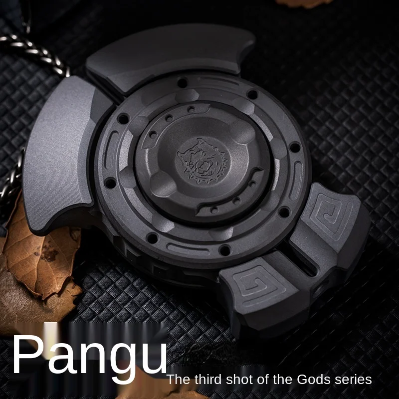 Pangu Nameless Asymmetric Composite Linkage Fingertip Gyro Mortise Adult Pressure Relief Toy EDC