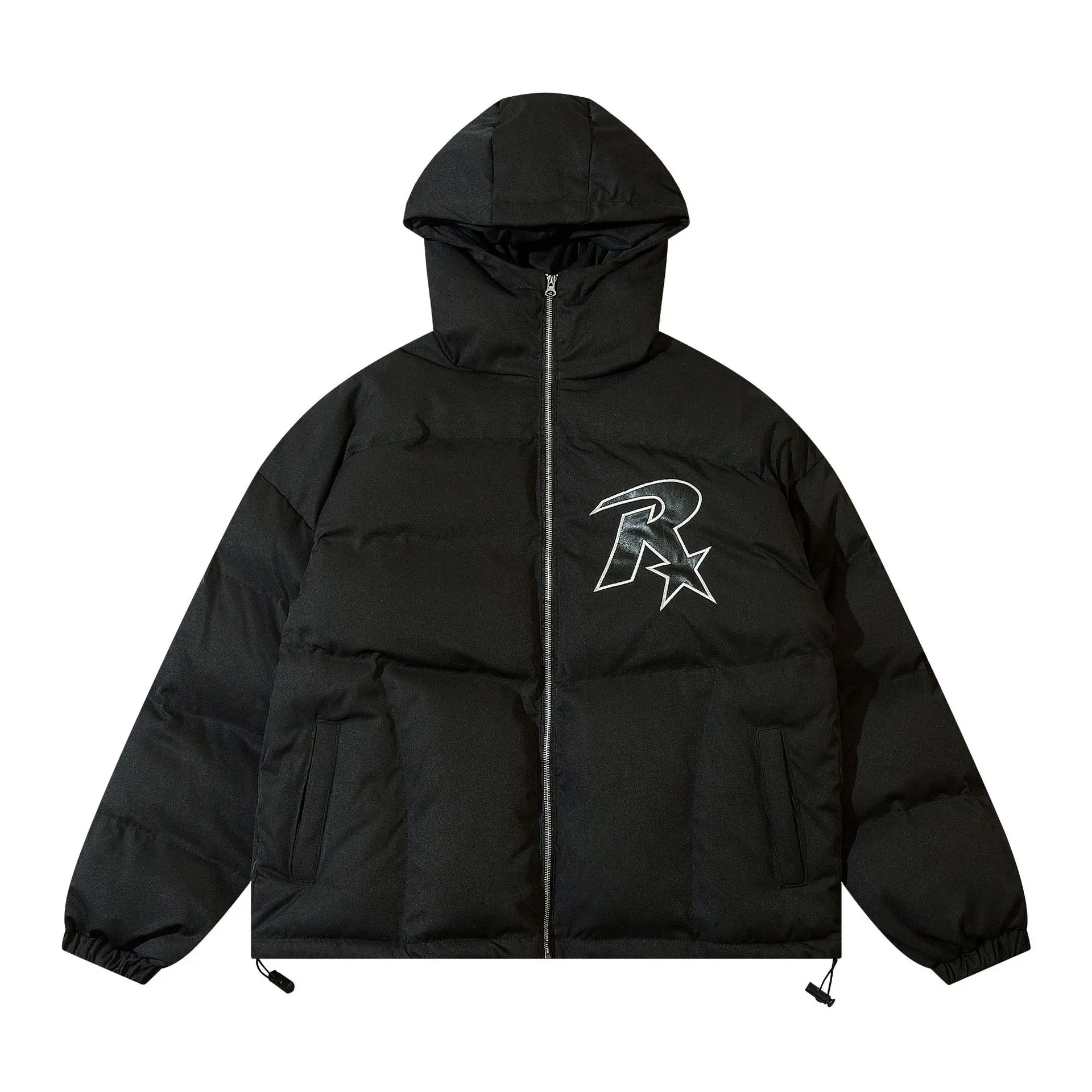2022 New winter hardy down jacket for men and women - 30 star letter hooded cotton padded jacket American retro (winter) parkas