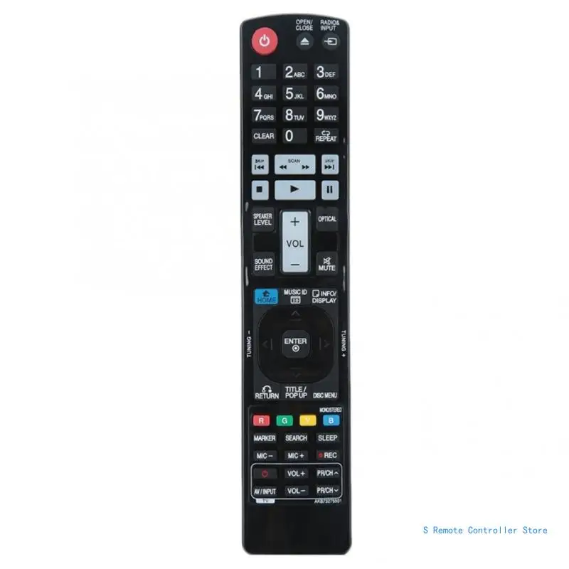 BX0E AKB73275501 Пульт дистанционного управления телевизором Пульт дистанционного управления для домашнего кинотеатра LG Blu-ray