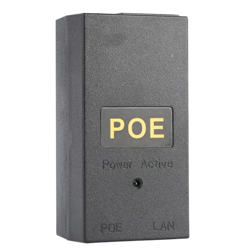 

Poe Power Adapter Supply CCTV Active Poe Injector Ethernet For IP Camera