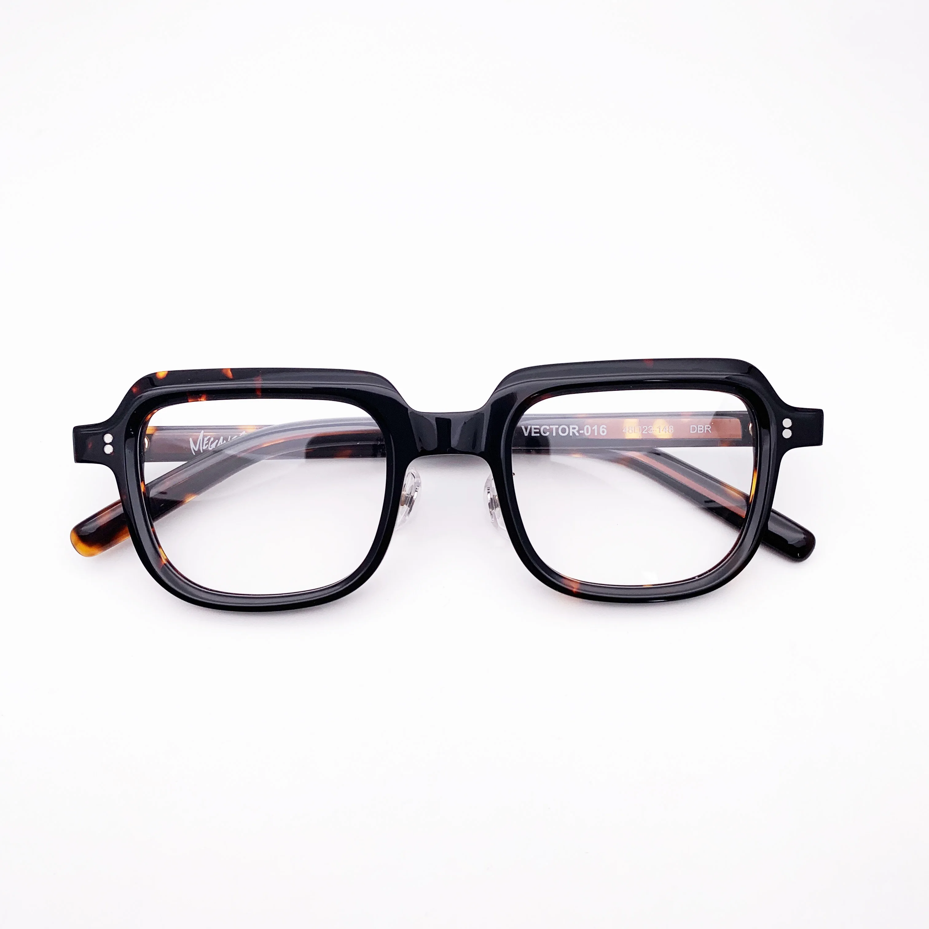 

MEGANEROCK Belight Optical Japan Men Vintage Retro Acetate Prescription Lens Eyeglasses Spectacle Frame Eyewear VECTOR-016
