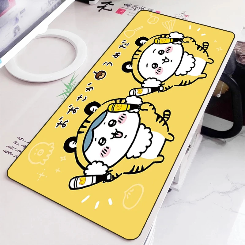 

Chiikawa Anime Cute Mousepad Computer Gamer Cabinet Gaming Mousepad Nonslip Deskmat Extended Keyboard Mats Xxl Gamer Girl Gift