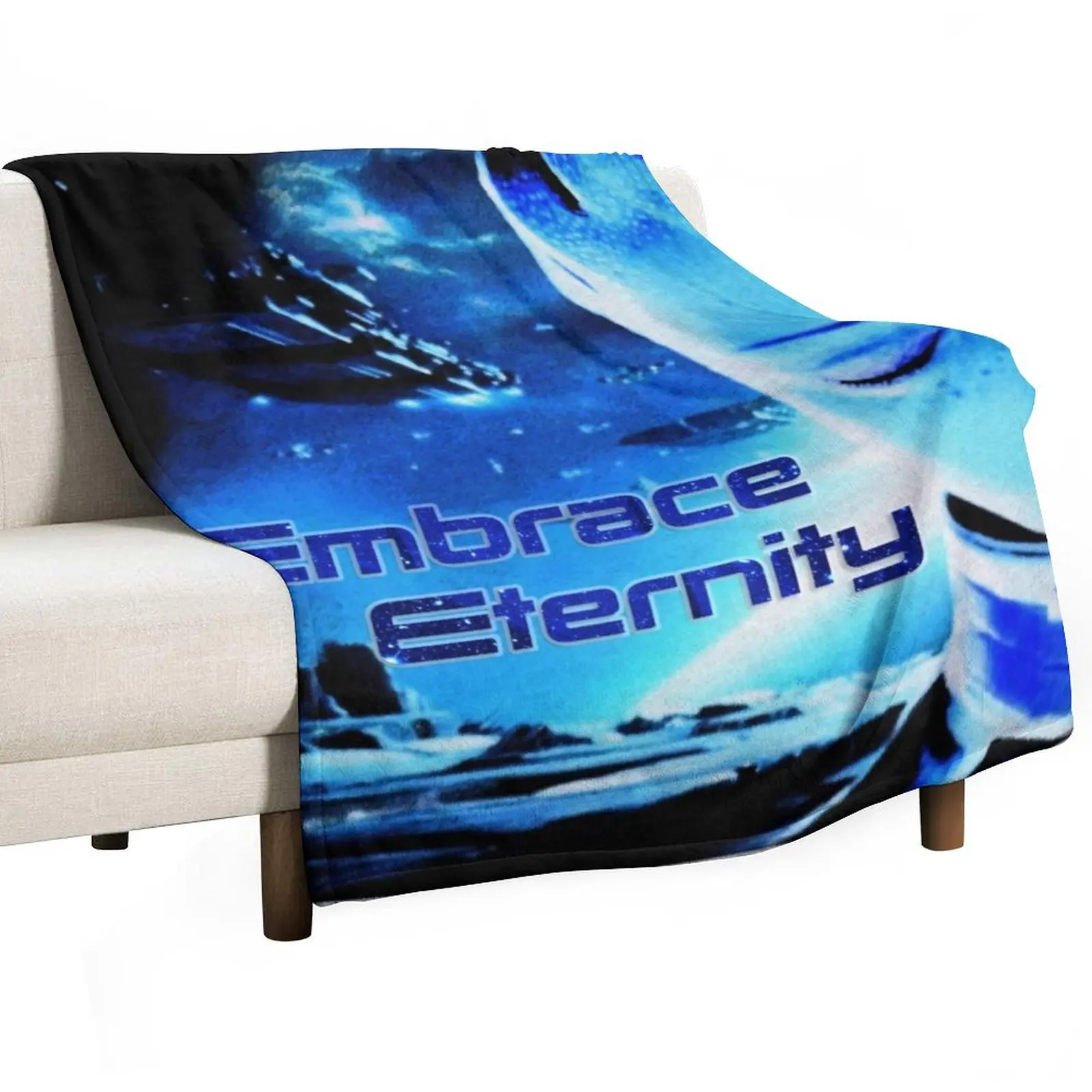 Плед-одеяло Liara T 'soni объятия вечности цифровая живопись кровать очень большое