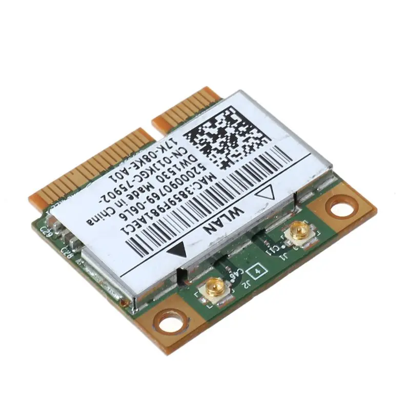Беспроводная мини-карта PCI-e BCM4322 802 11 Wi-Fi WLAN DW1530