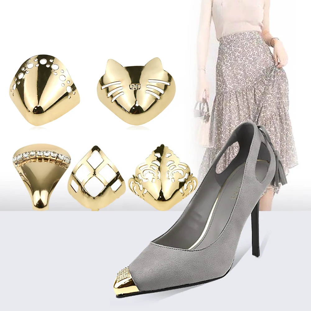 

1 пара, блестящие пряжки для обуви на высоком каблуке