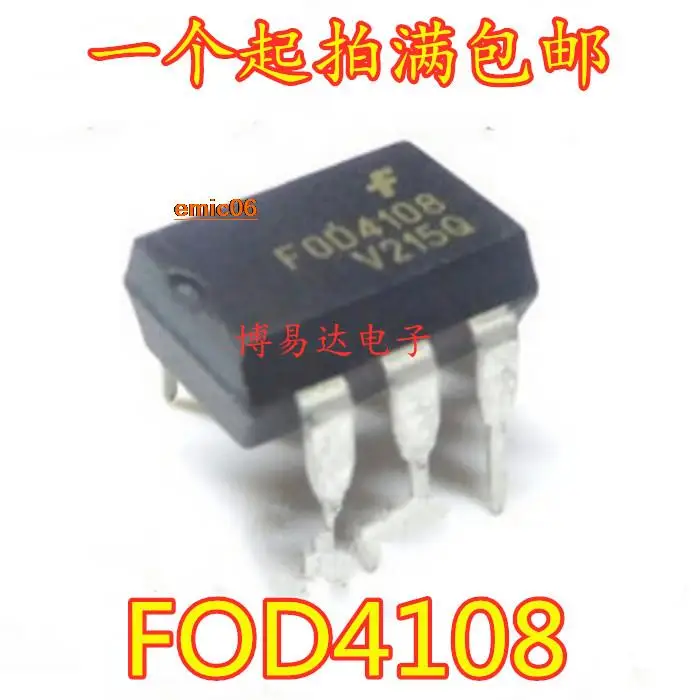 5 шт., Оригинальные запасные части FOD4108 DIP6 IC