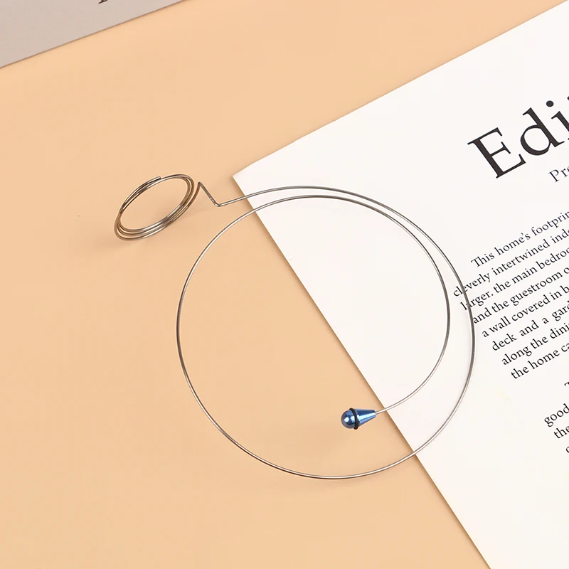 1Pc Stainless Steel Wire Eye Eyeglasses Holder Watch Repair Easy To Stuck Magnifier Eyepiece Ring Accessories
