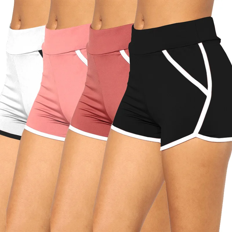 Y8284 new European and American women's sexy shorts all-match beach pants sexy sports hot pants women