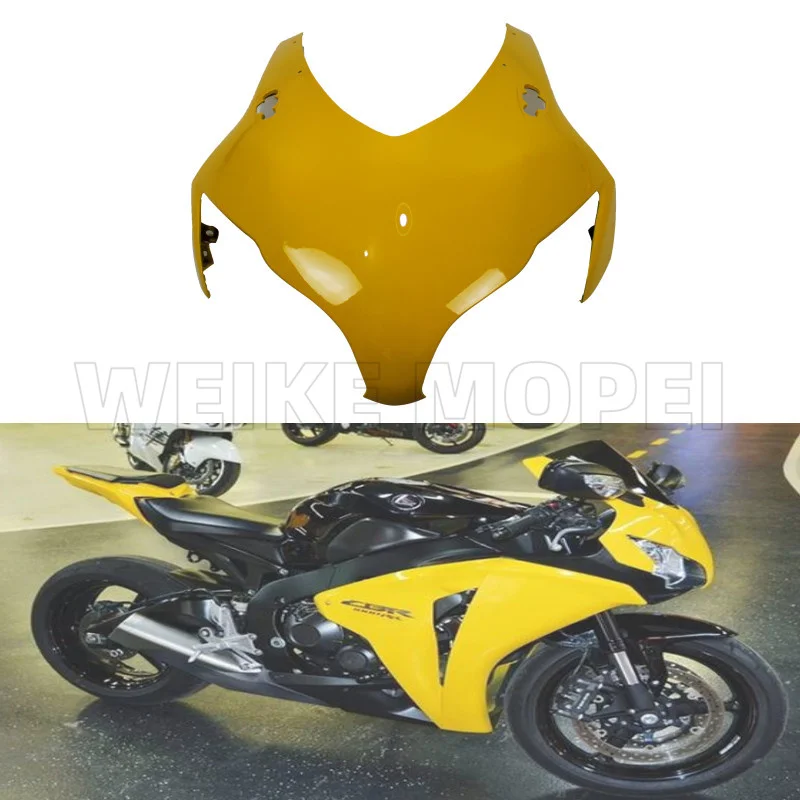 

Желтый Верхний обтекатель для передней фары, подходит для HONDA CBR1000RR 2008 2009 2010 2011