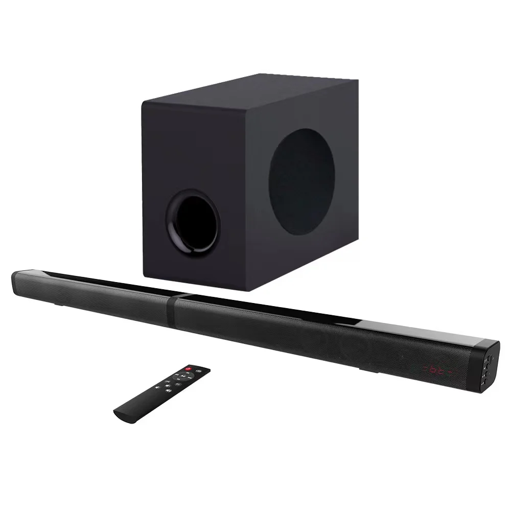 

2022 Sound Bar With Subwoofer 2.1 CH Sound Bars For TV Soundbar TV Speakers Home Theater Audio