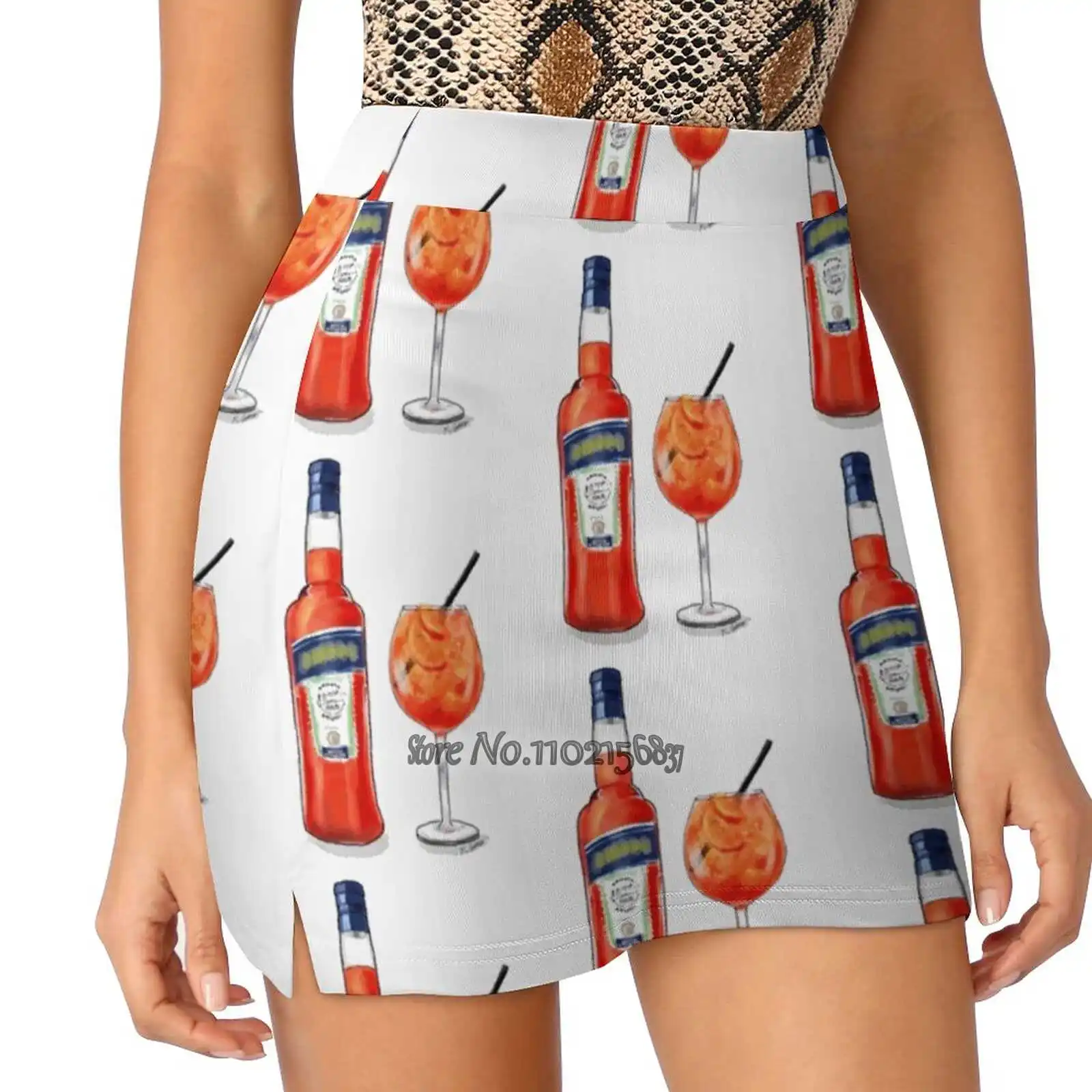 

Spritz Cheers! Юбка-карандаш из двух частей Hakama, Женская юбка-карандаш, Спортивная мини-юбка для тренировок, коктейлей, напитков, баров