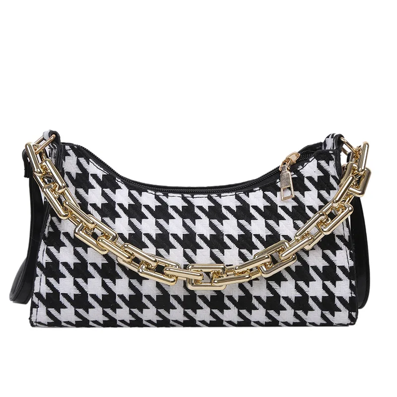 

Маленькая женская сумка, новинка 2021, Повседневная сумка на цепочке через плечо, модная универсальная сумка