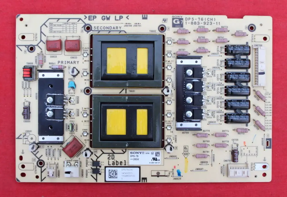 

Для SONY Power Board DPS-77CH 1-884-407-11 DPS-76