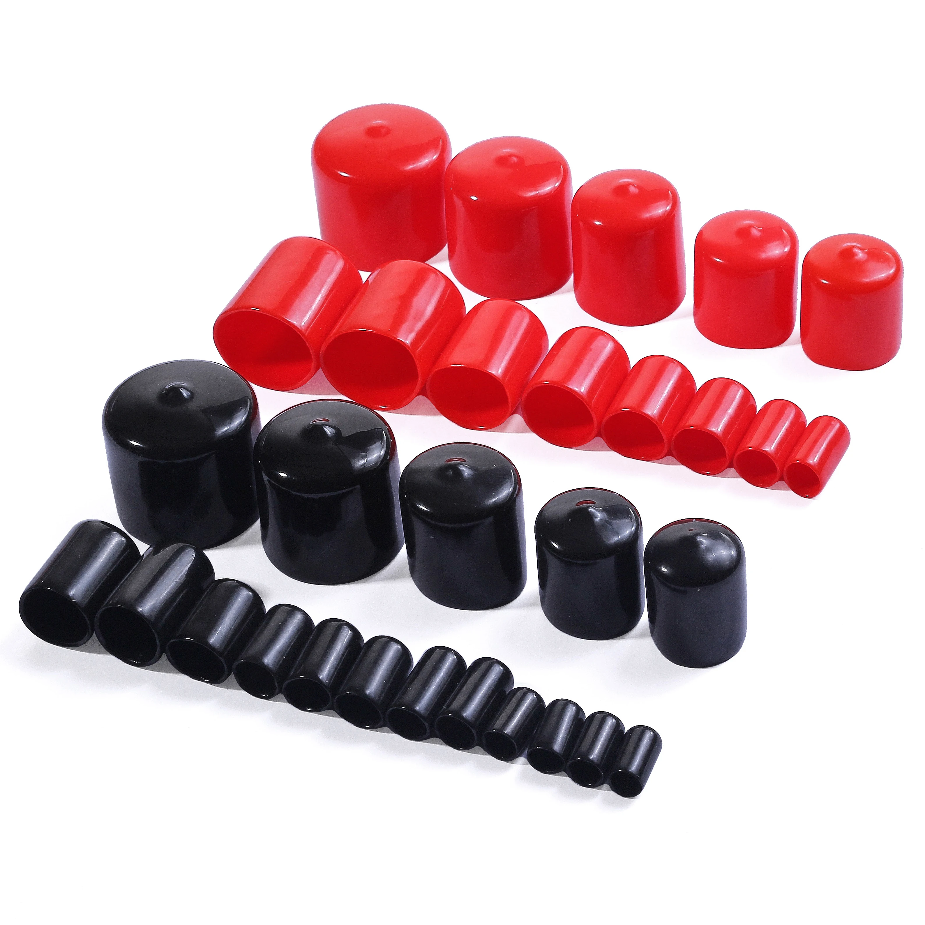 

Rubber Cap Silicone Sleeve Plug Cover Seals Holes End Caps Plastic Tips Stopper Dust Nuts M3M4M5M6M8M10M12M14M16M18M20 Pvc Pipe