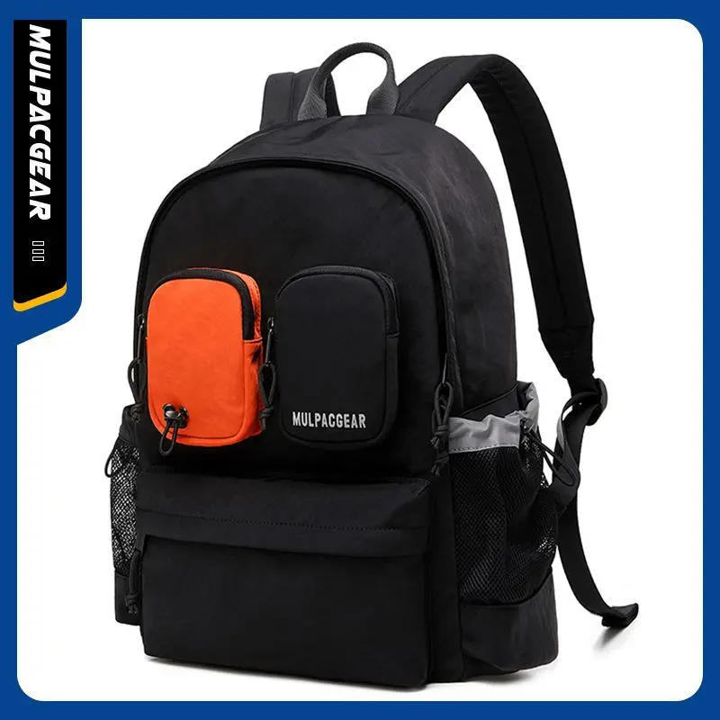 

Men's Waterproof Backpack Ultra Lightweight Back Bag For Men Backpack Book Bag For Teenage Girls Learn About Schoolbags