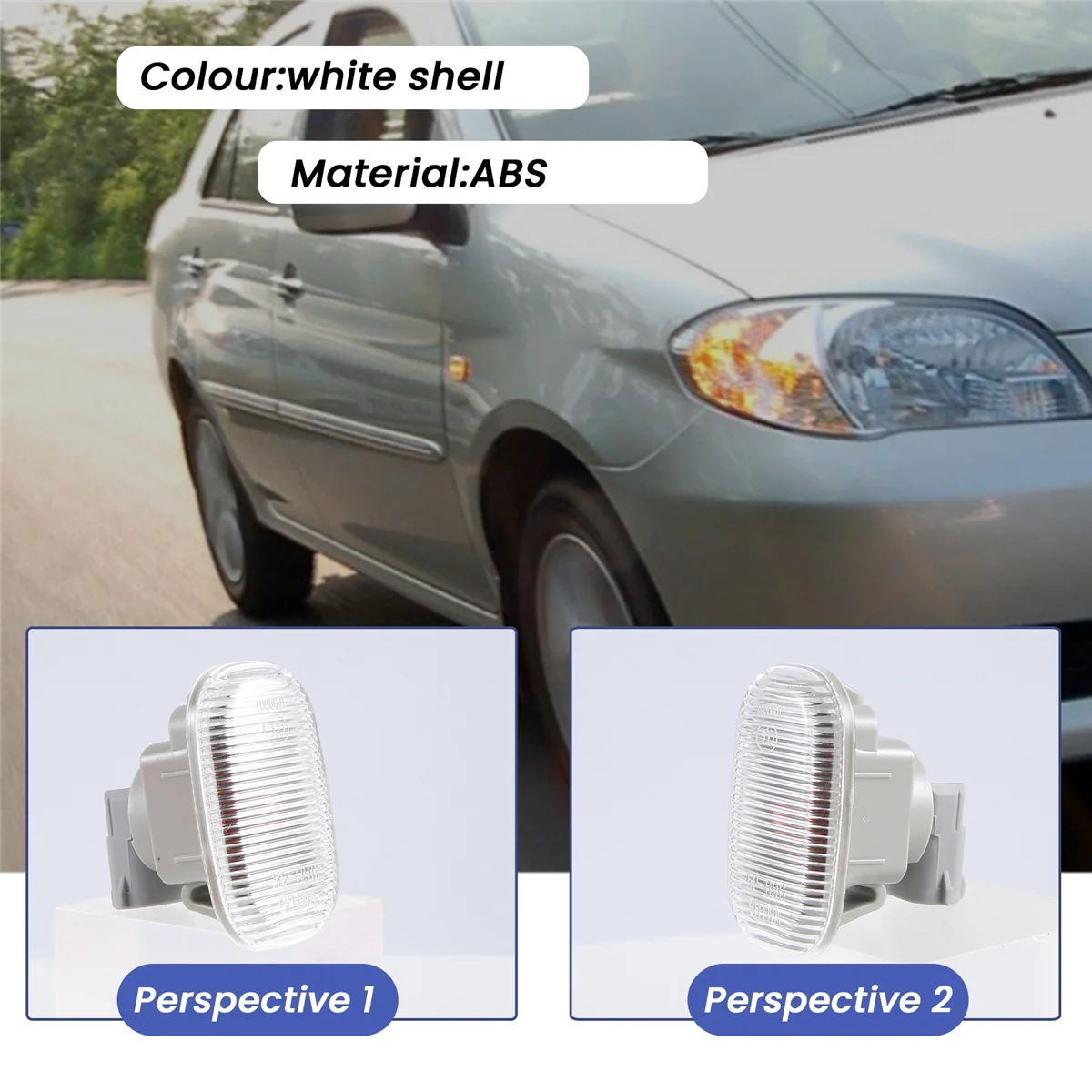 2 шт. автомобильные фонари для TOYOTA Vios Axp4 Scp4 2002-2006 Corolla 2004-2006 81730-0D020