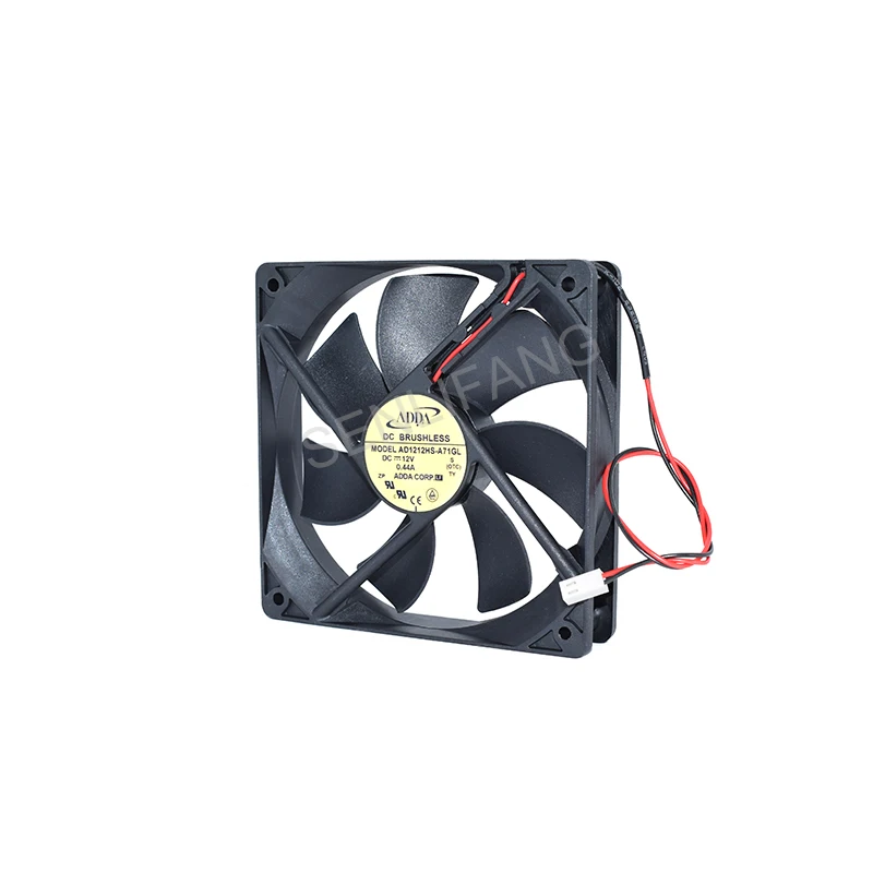 Охлаждающий вентилятор AD1212HS-A71GL S, 12 В постоянного тока, а, 2-проводной