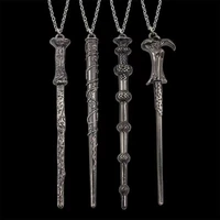 new anime movie fashion wand necklace pendant for women men party jewelry gift