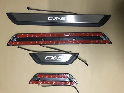 

Светодиодная Накладка на порог для Mazda CX-5 Cx5 2017 2018 2019