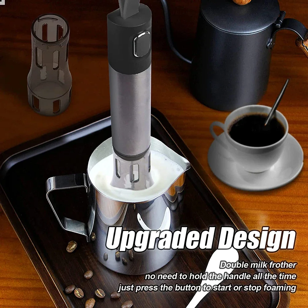 Электрический миксер YAJIAO портативный вспениватель молока ручной венчик из