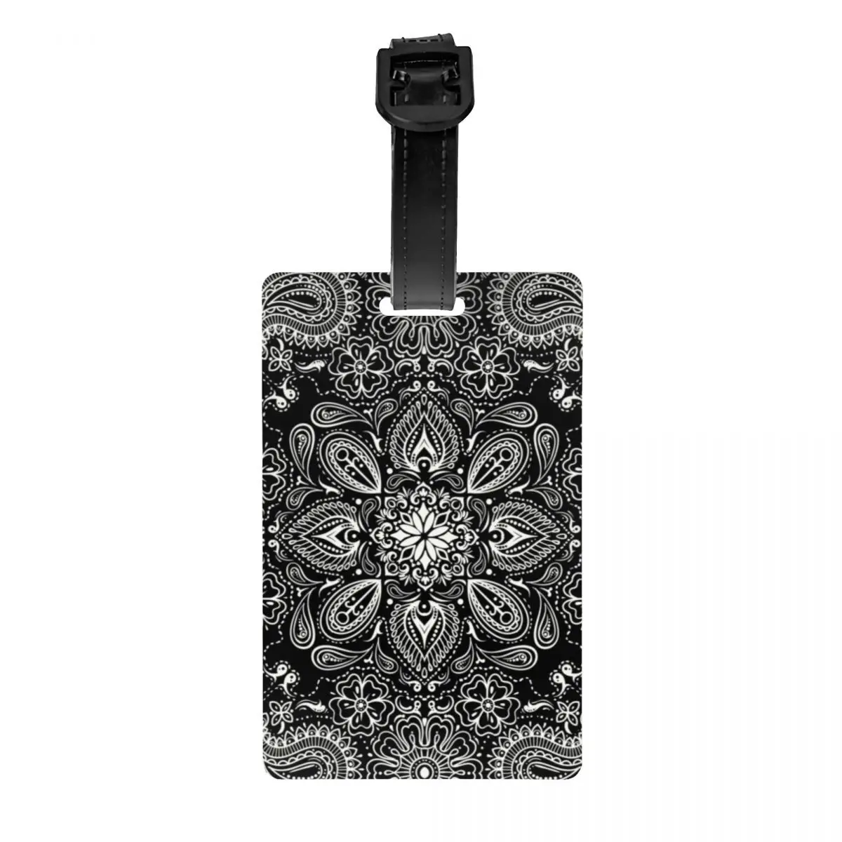 Tags For Suitcases Funny Paisley Pattern Baggage Tags Privac
