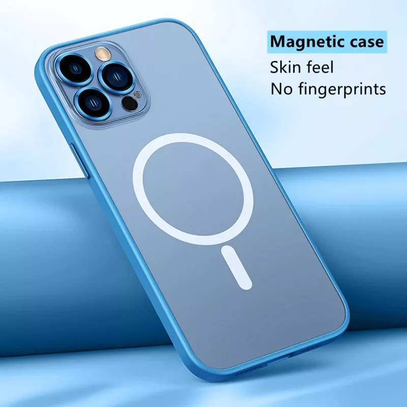 iPhone 13 12 Pro Max Luxury Frosted Acrylic Case for iPhone 11 Pro Max Metal Camera Protection Silicone Cover