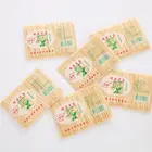 Одноразовые бамбуковые деревянные зубочистки X7JA, 100 шт., двухсторонние зубочистки для дома и ресторана