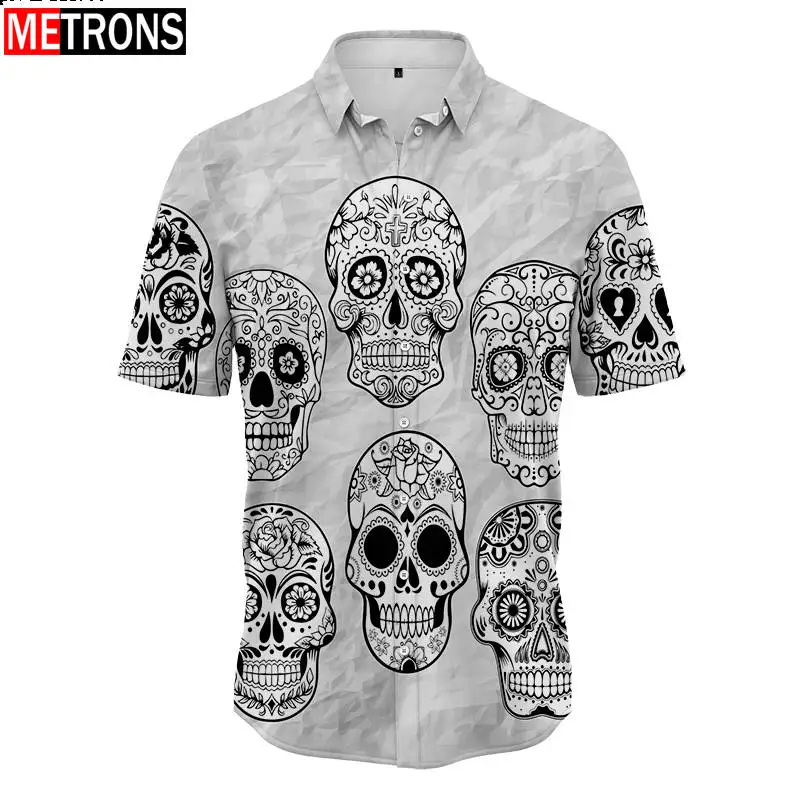 Рисунок 6 - Мужская свободная рубашка с коротким рукавом