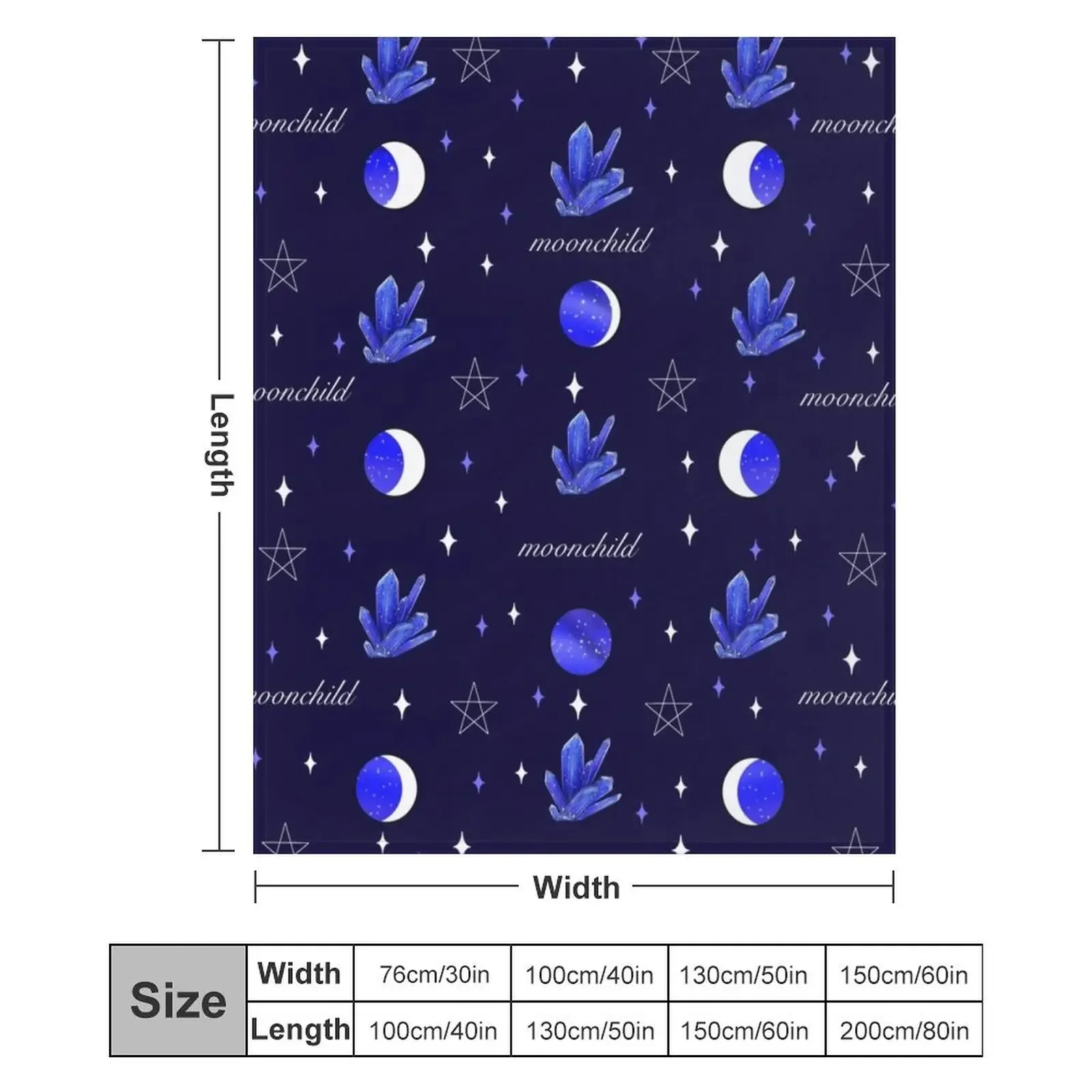 Легкое и уютное одеяло Moonchild для кровати и дивана (art.: 3920dc225bf96) - 3920dc225bf96