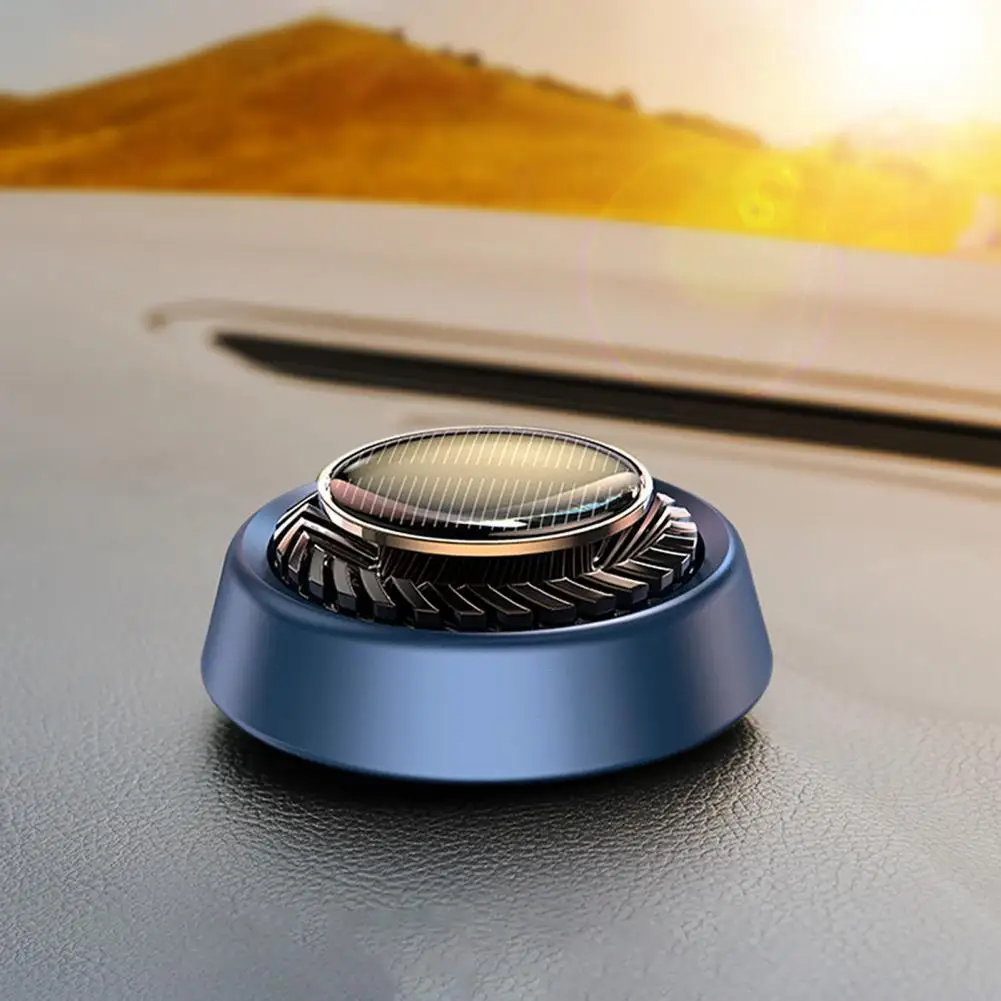 

Practical 15ml in Total Unique Rotating Solar Aromatherapy Diffuser Rotary Car Perfume Eco-friendly for Car