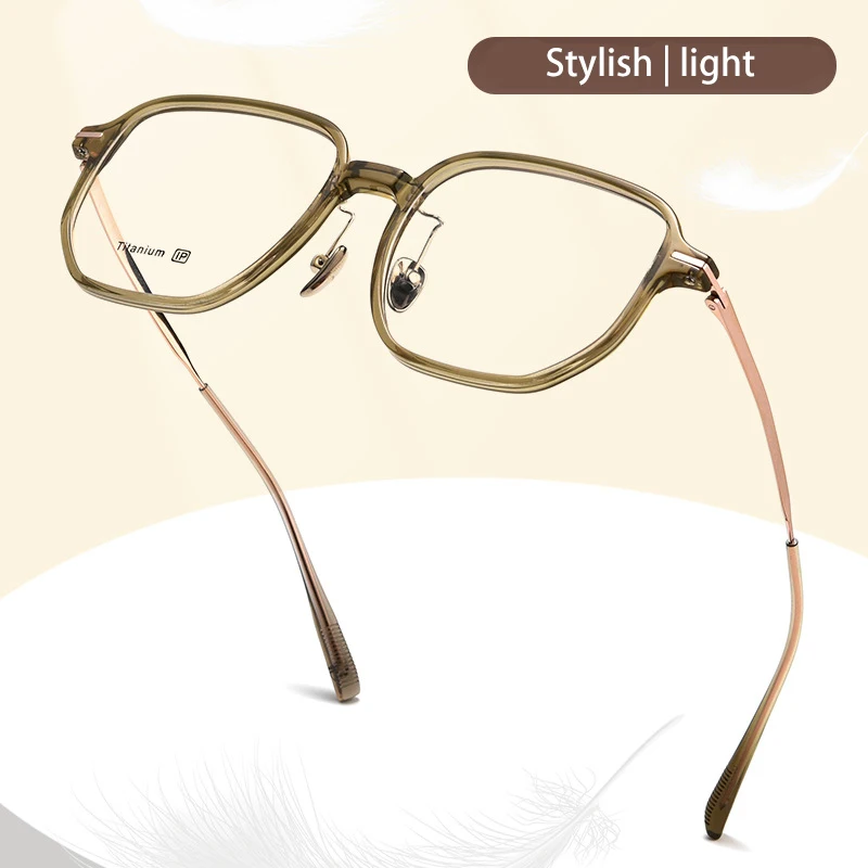 VICKI Ultralight TR Nearsighted Frame Fashion Eyewear Women Can Customize Prescription Multi-focus Glasses B5100J