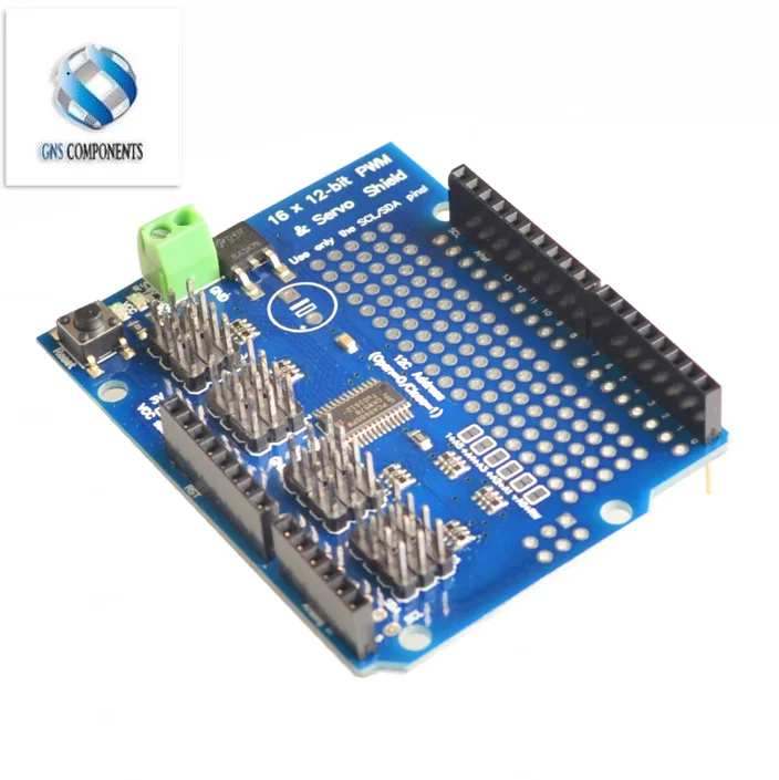 

servo shield 16 Channel 12-bit PWM/Servo Driver-I2C interface PCA9685 for or Raspberry shield module