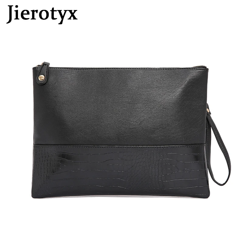 

Клатч JIETOTYX из искусственной кожи с ремешком на запястье, кошельки, Мужской Конверт, сумки через плечо для женщин, подарки, сумки для телефона...