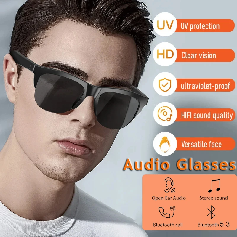 Беспроводные солнцезащитные очки Uv400 Tws